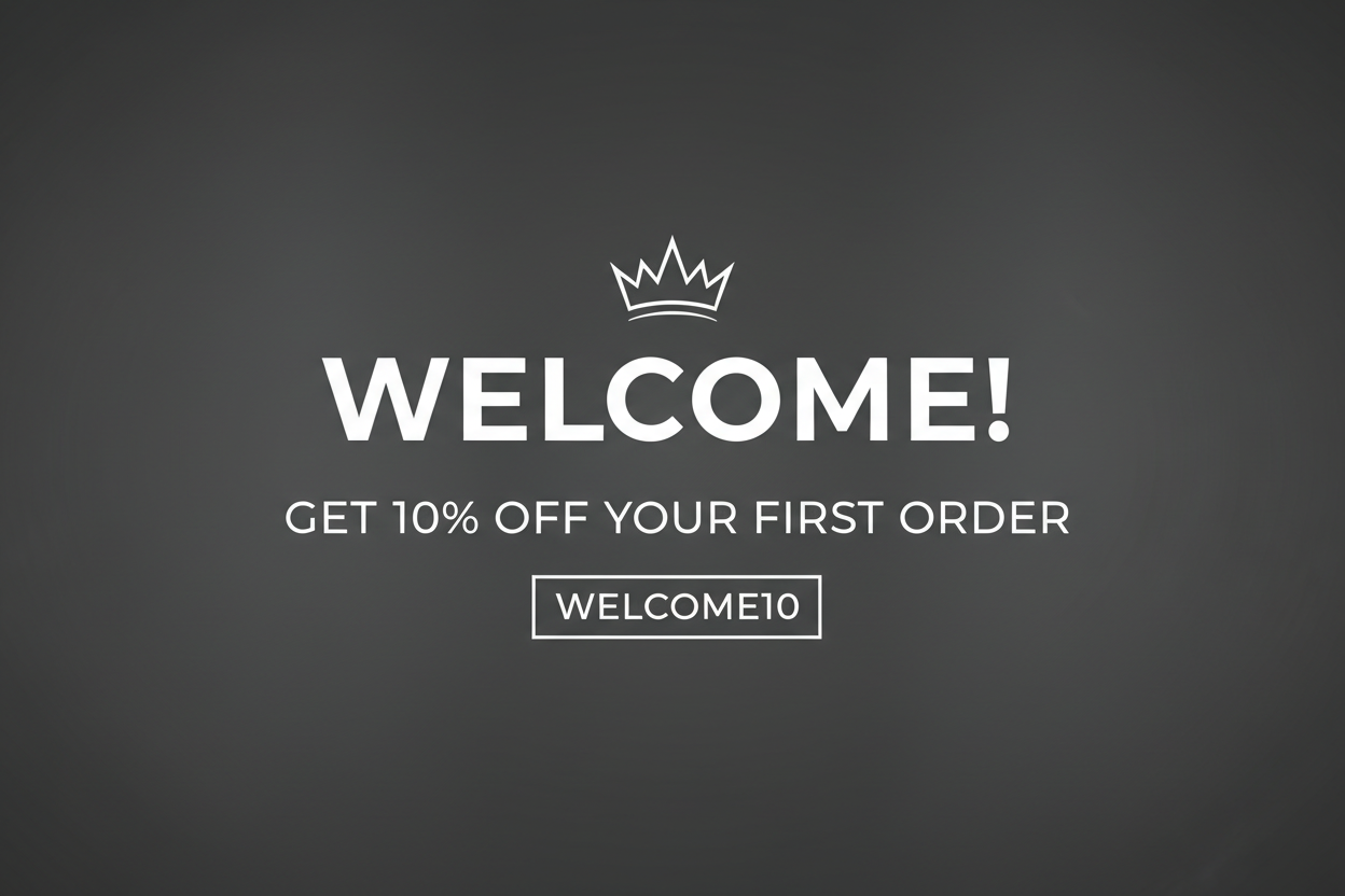 Elegant Welcome Banner